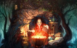 Fantasy - witch Wallpapers and Backgrounds