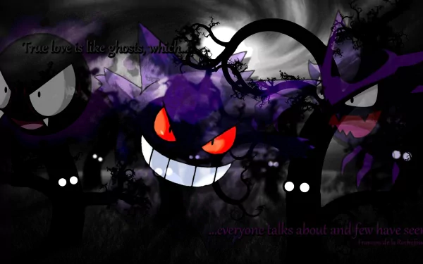 Shadow Gastly Desktop Wallpapers Phone Wallpaper PFP Gifs And More