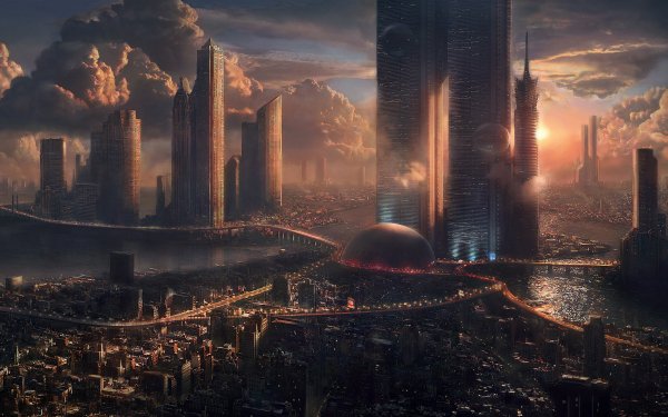 Sci Fi - City Wallpapers and Backgrounds