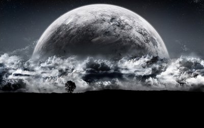 Sci Fi - planet rise Wallpapers and Backgrounds