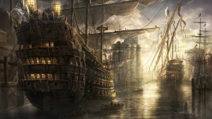 Fantasy - ship Wallpapers and Backgrounds