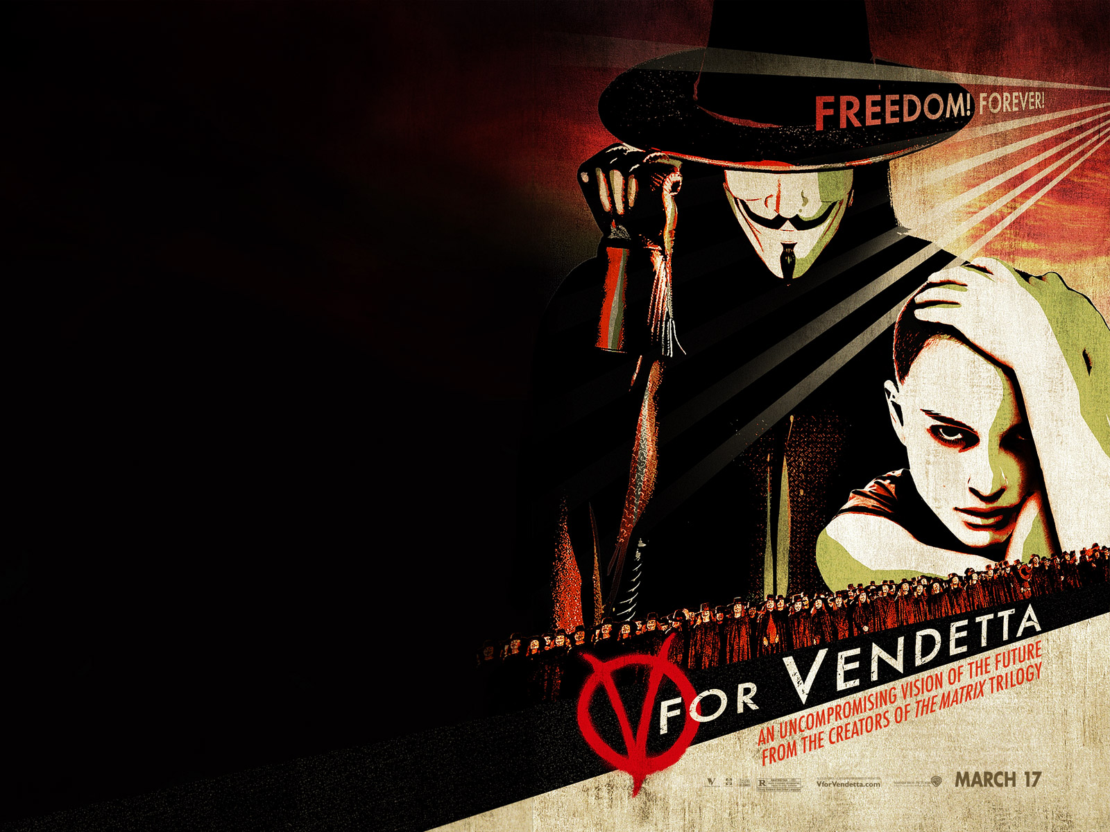 V For Vendetta 2005 720p BluRay DTS X264-CtrlHD.mkv Added
