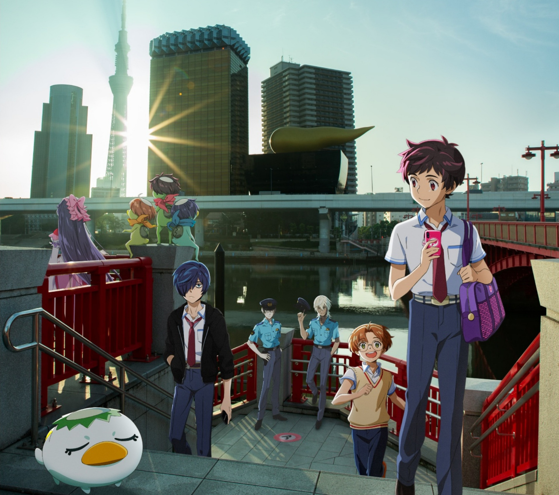 Anime Sarazanmai HD Wallpaper | Background Image