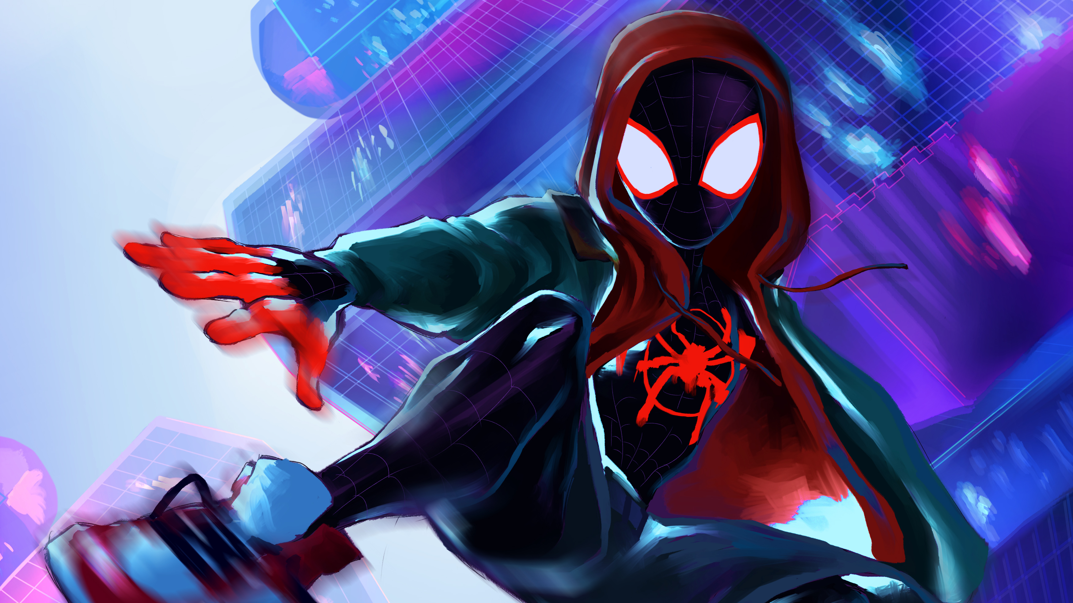 Spider-Man: Into The Spider-Verse HD Wallpaper by tuherrus