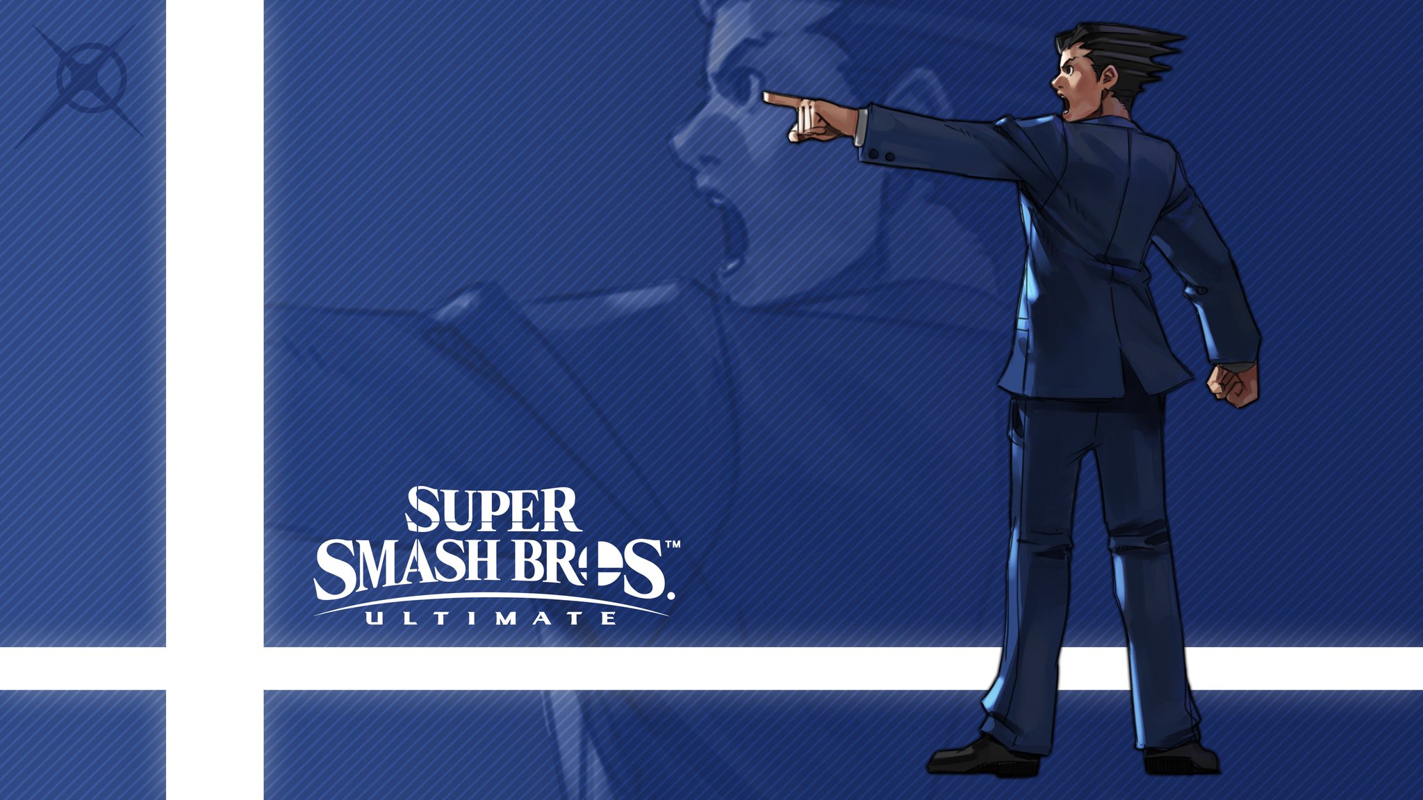 Phoenix Wright for Super Smash Bros. Ultimate by Callum Nakajima