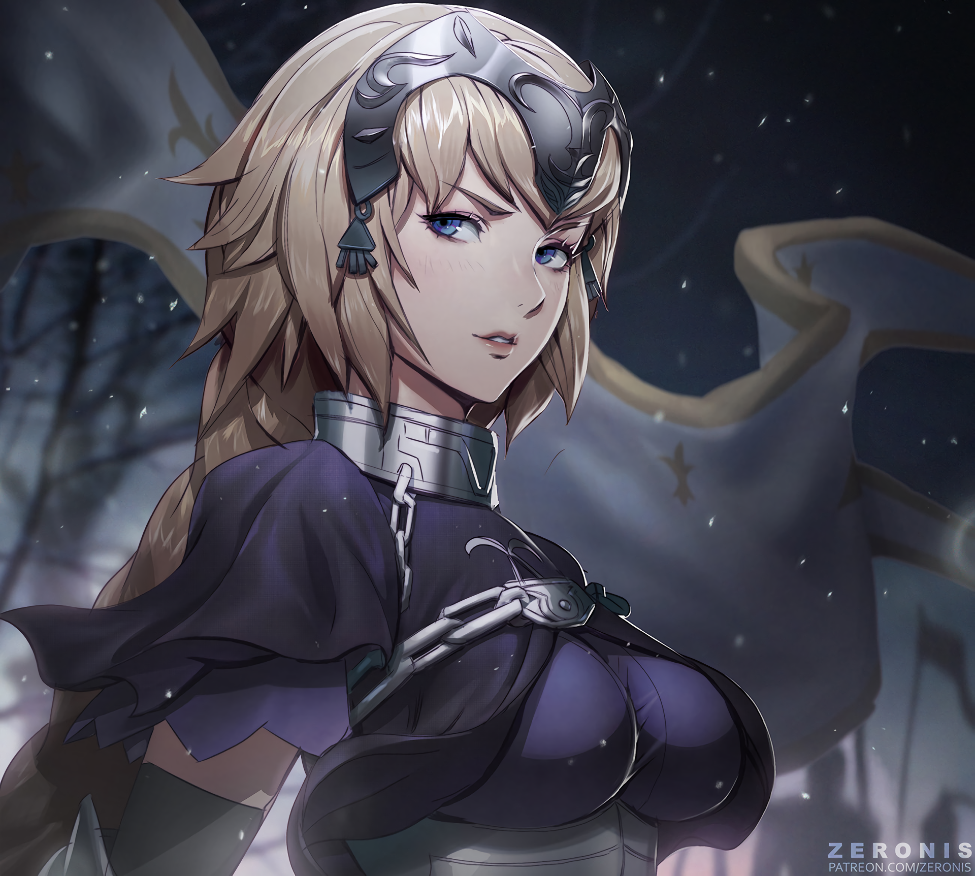 Download Jeanne Darc Fate Series Anime Fategrand Order Hd Wallpaper By Zeronis 4554