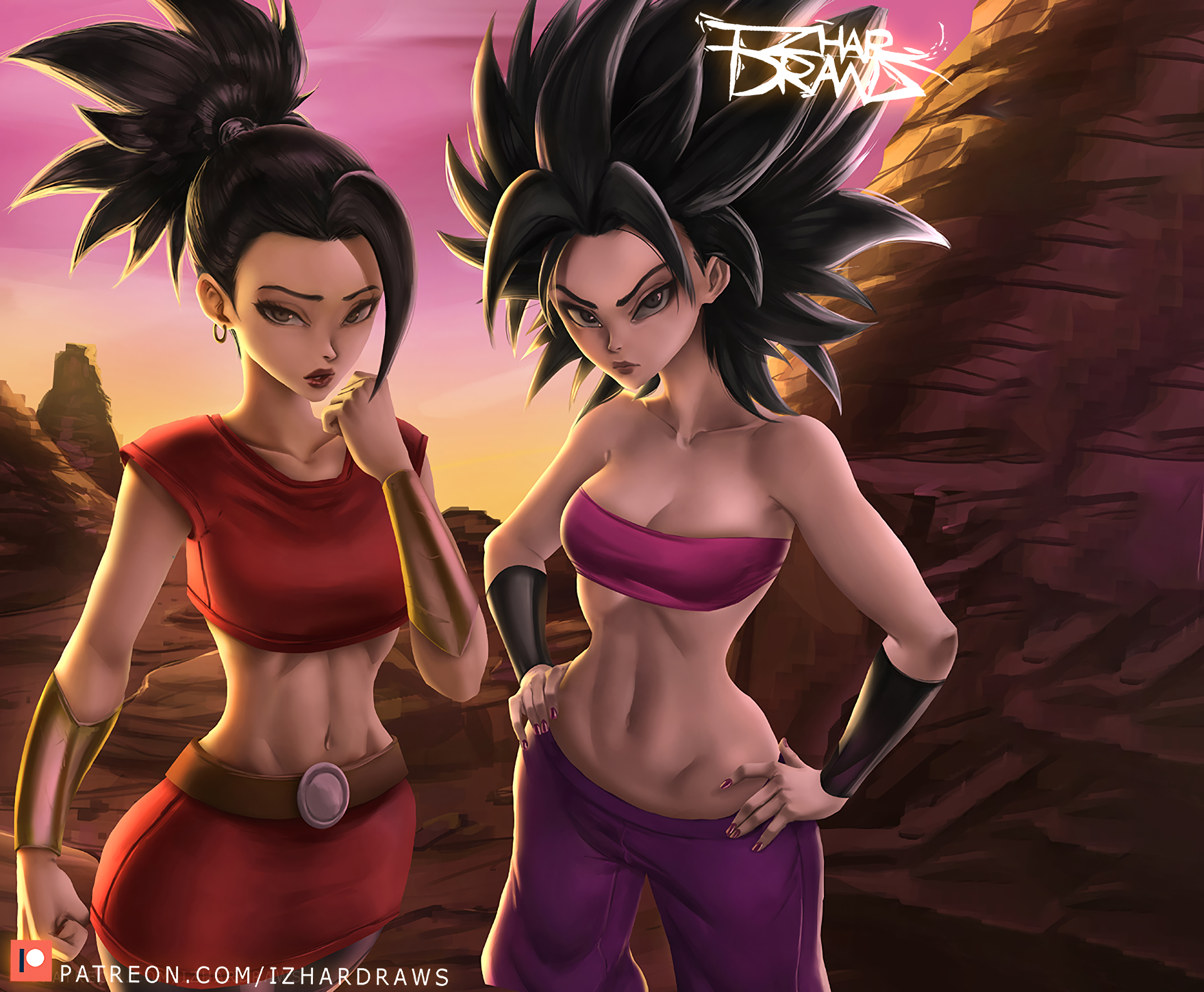 Kale and caulifla