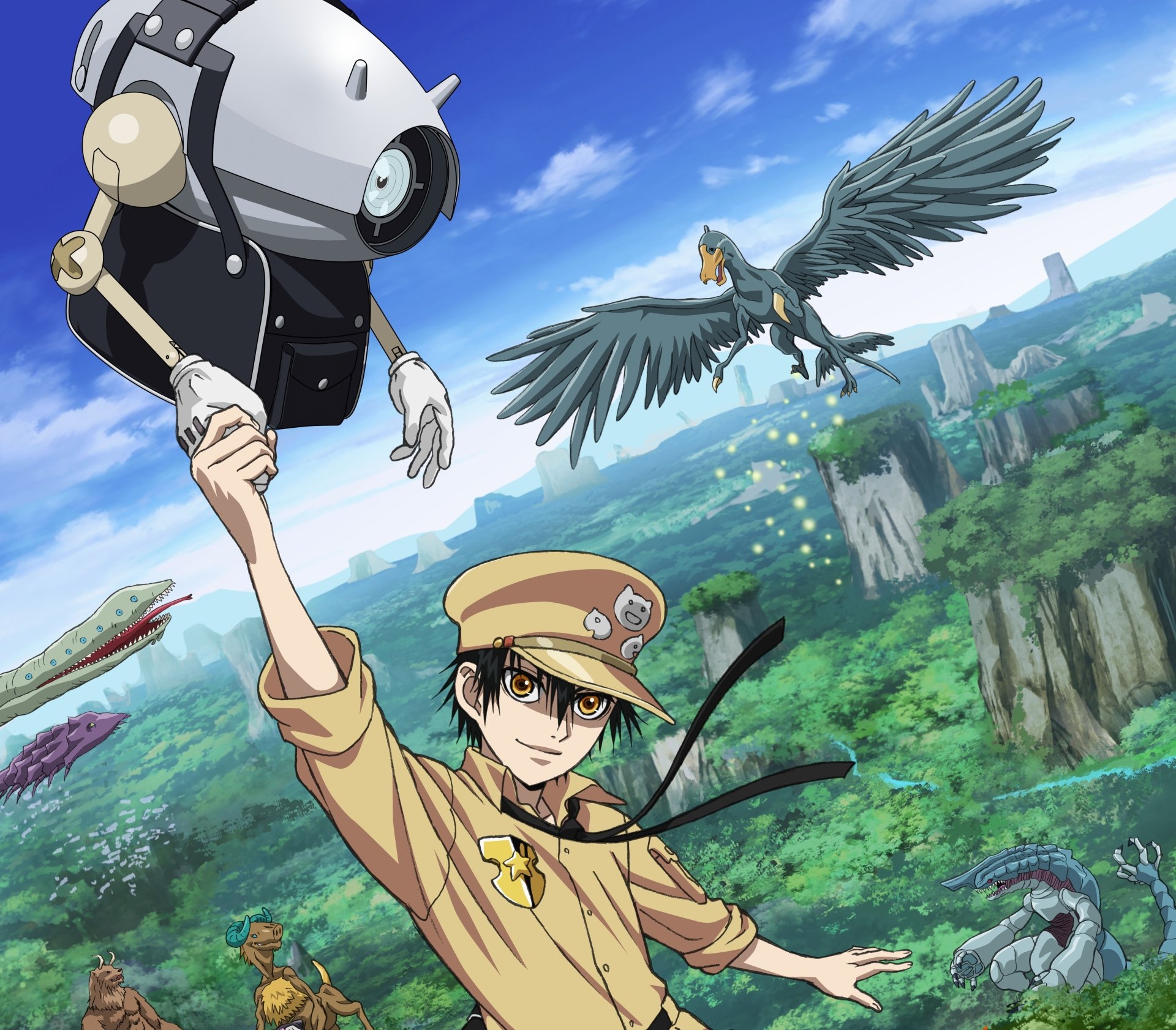 Download Inyou (Magmel Of The Sea Blue) Anime Magmel Of The Sea Blue 4k Ultra HD Wallpaper