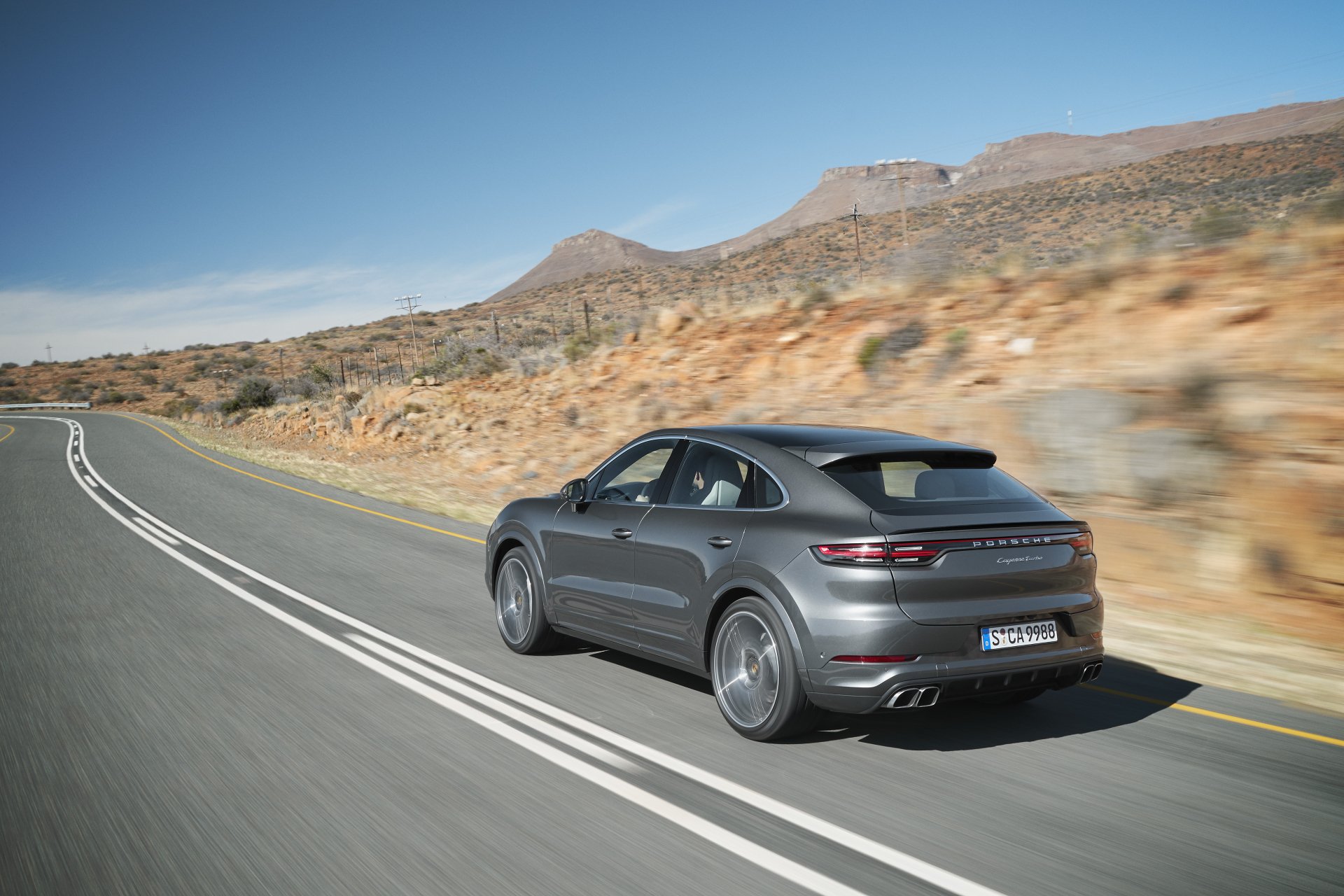 Download SUV Silver Car Car Porsche Porsche Cayenne Vehicle Porsche Cayenne Turbo 4k Ultra HD Wallpaper