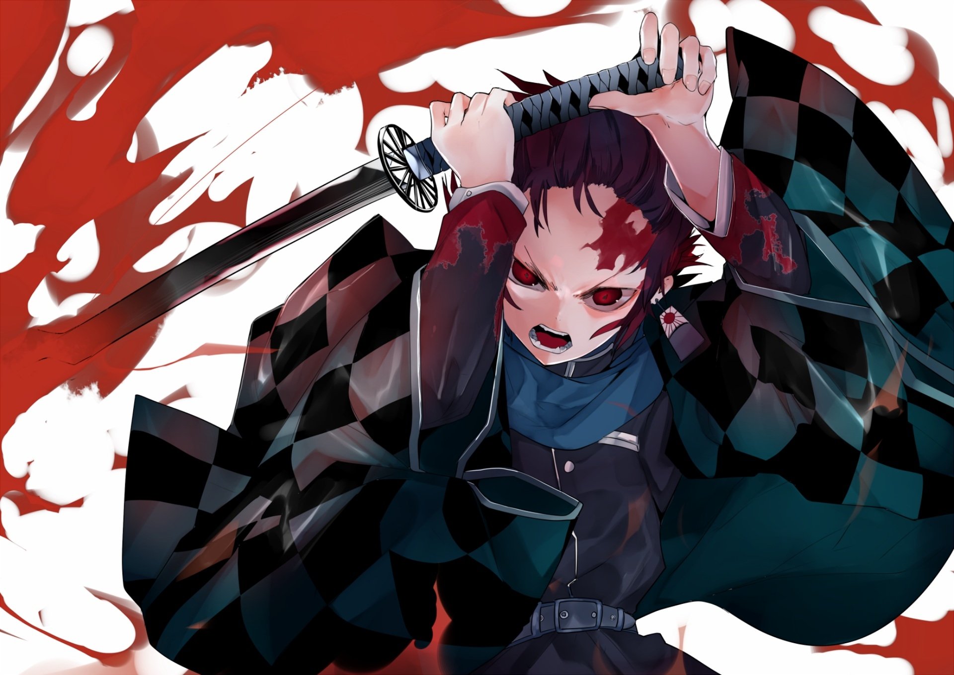 Demon Slayer: Kimetsu no Yaiba HD Wallpaper | Background ..., wallpaper hd kimetsu no yaiba tanjirou