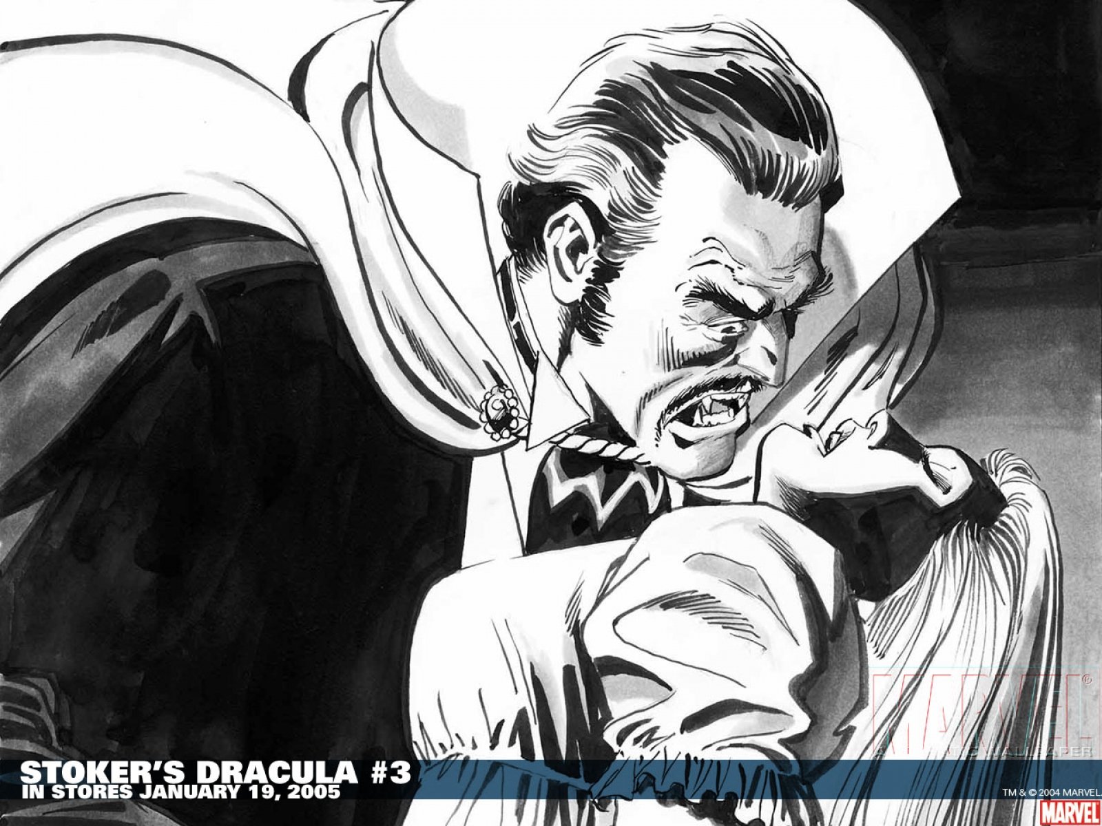 Download Dracula Comic Stoker's Dracula Wallpaper