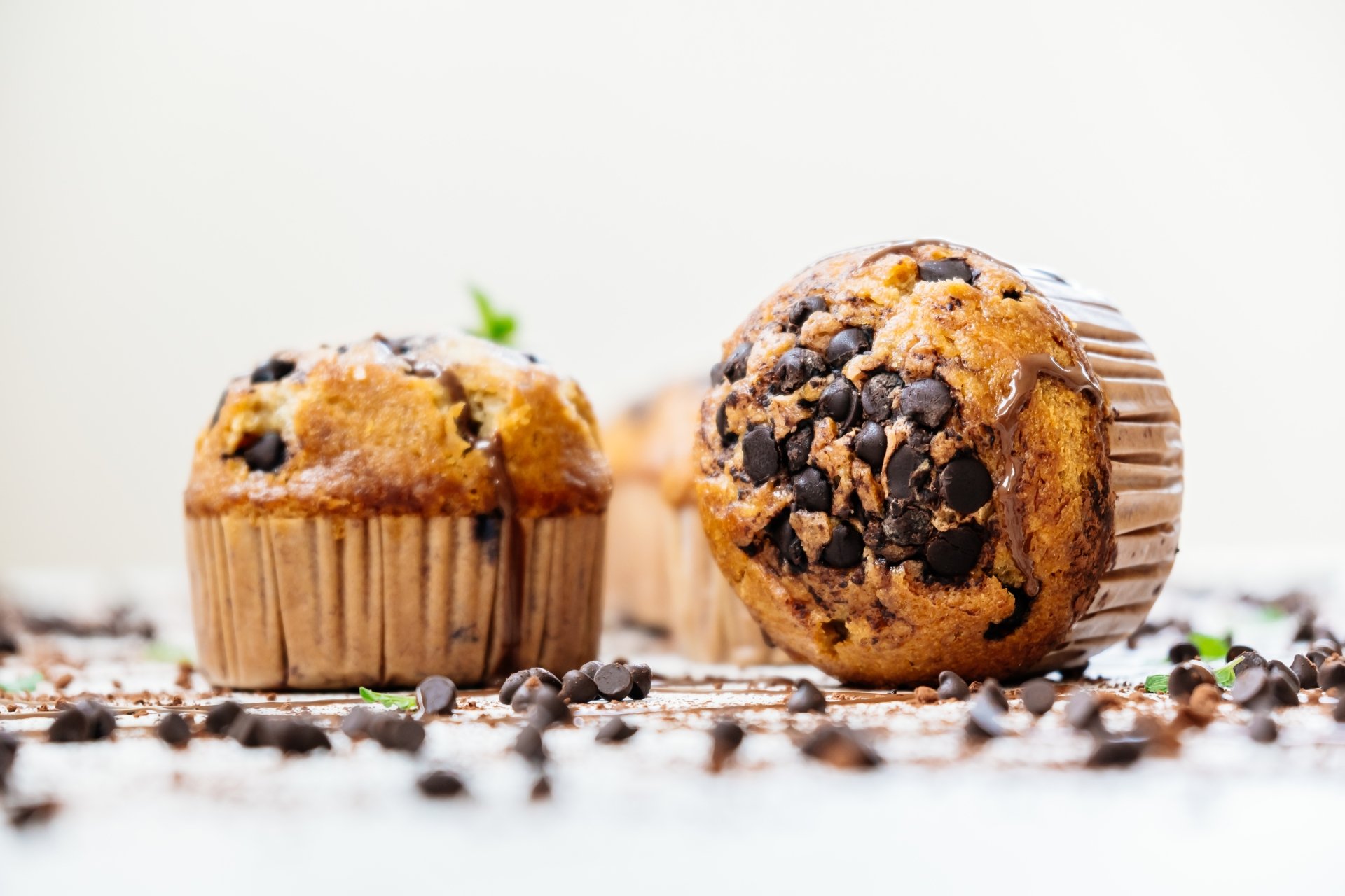 Chocolate chip muffins 5k Retina Ultra Fond d&rsquo;écran HD | Arrière-Plan