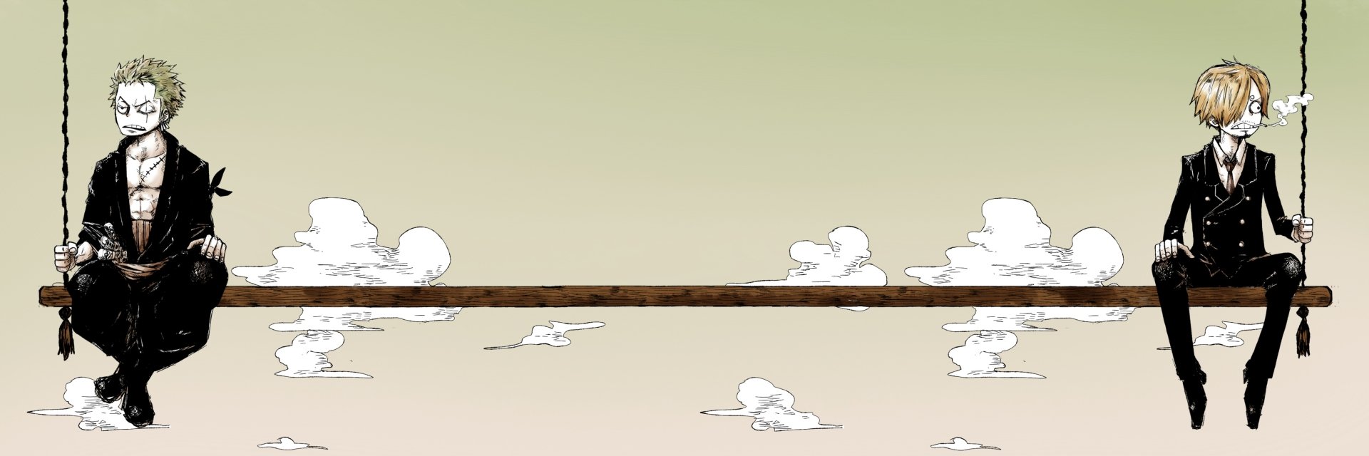 Download Sanji (One Piece) Roronoa Zoro Anime One Piece HD Wallpaper by 虎パンチ