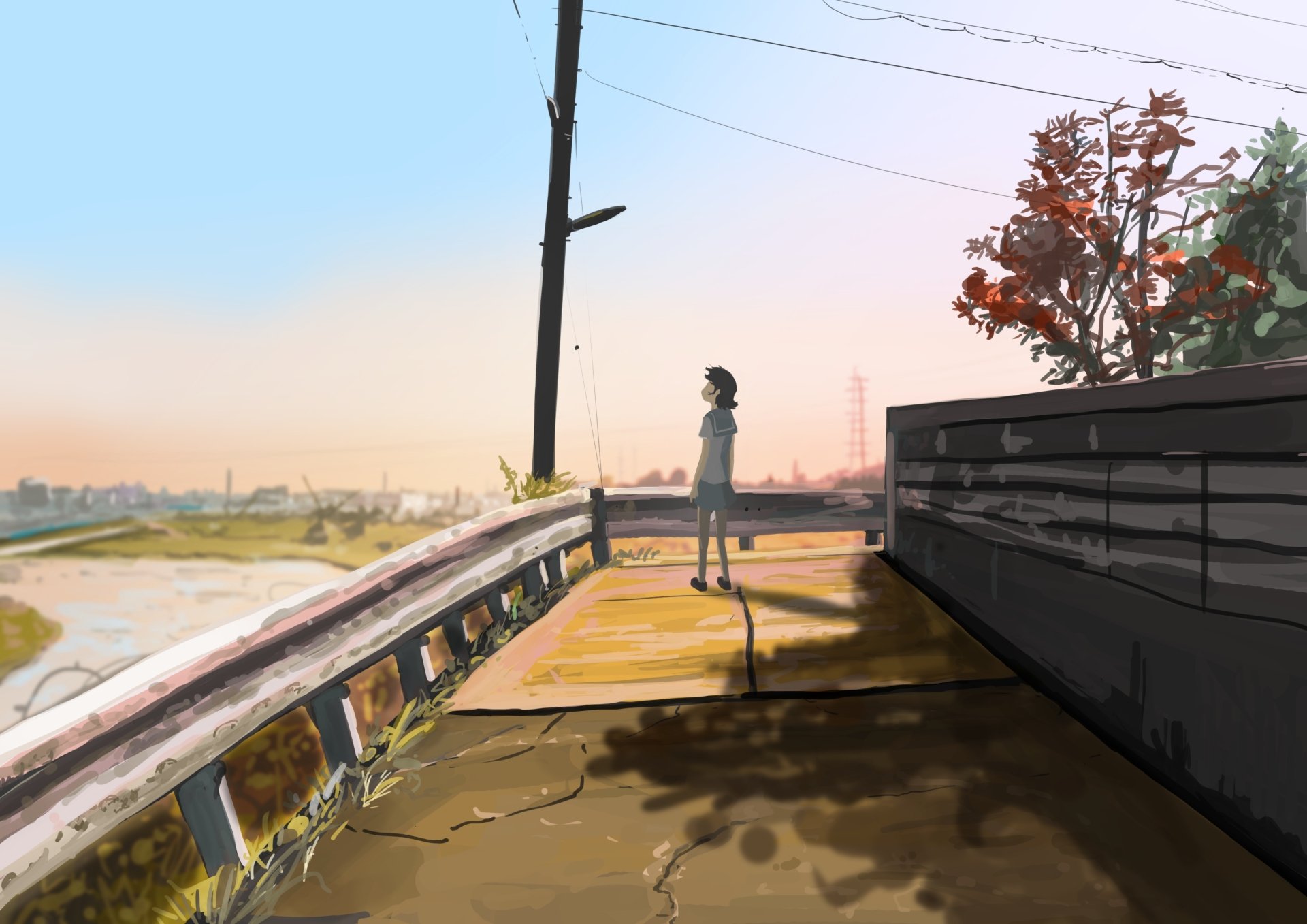 Download Anime Path HD Wallpaper by banishment