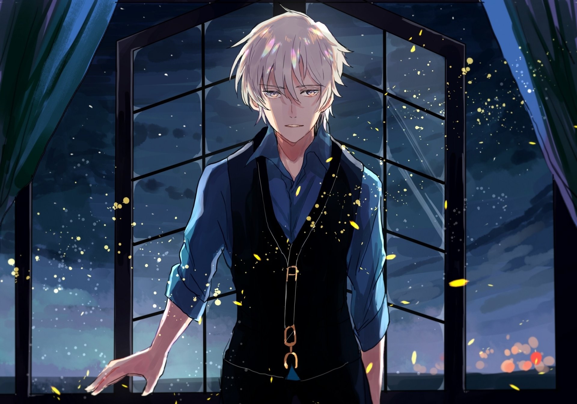 Download Video Game Tasokare Hotel HD Wallpaper by はままち めめ