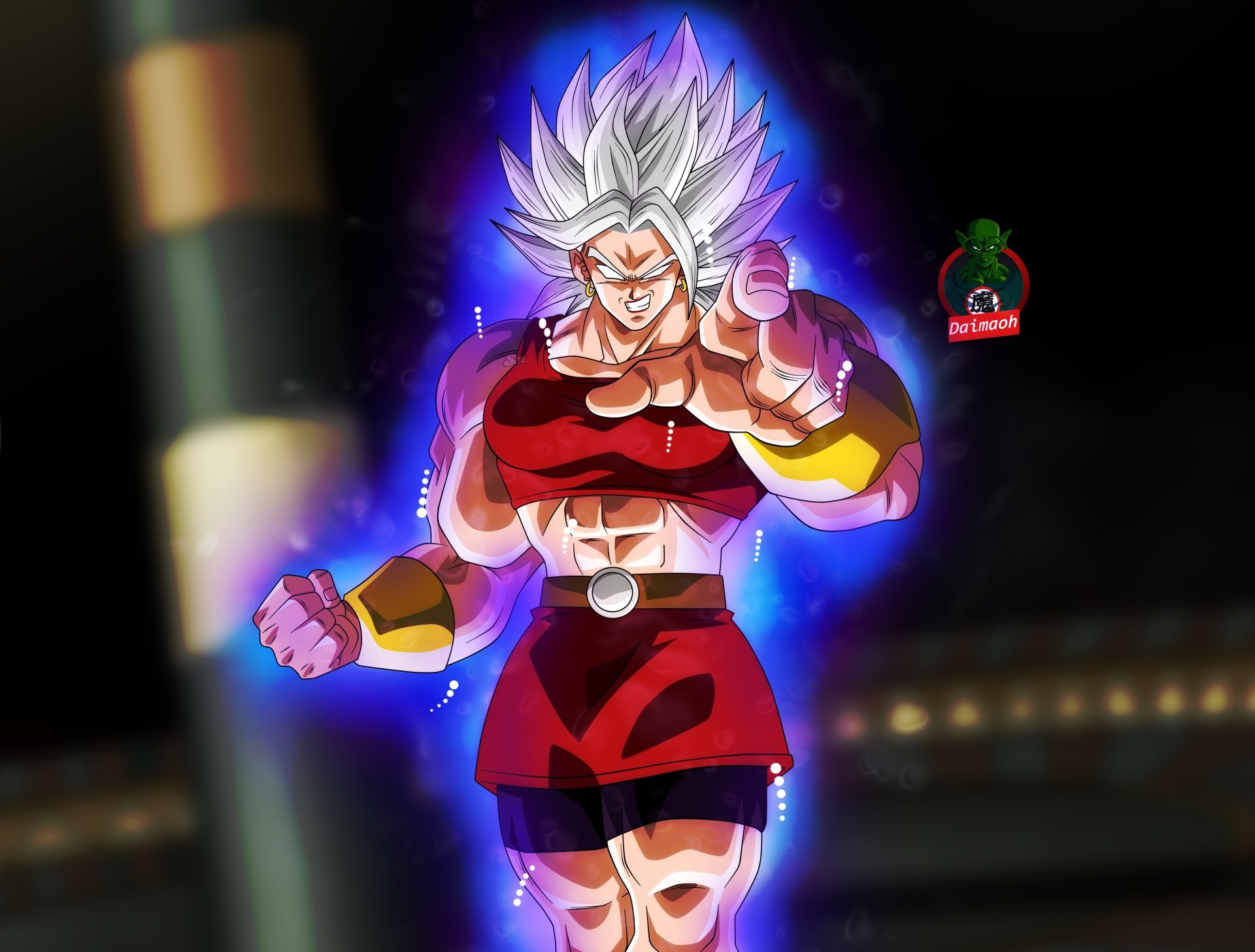 Gogeta SSJ4 by Pablo Riquelme