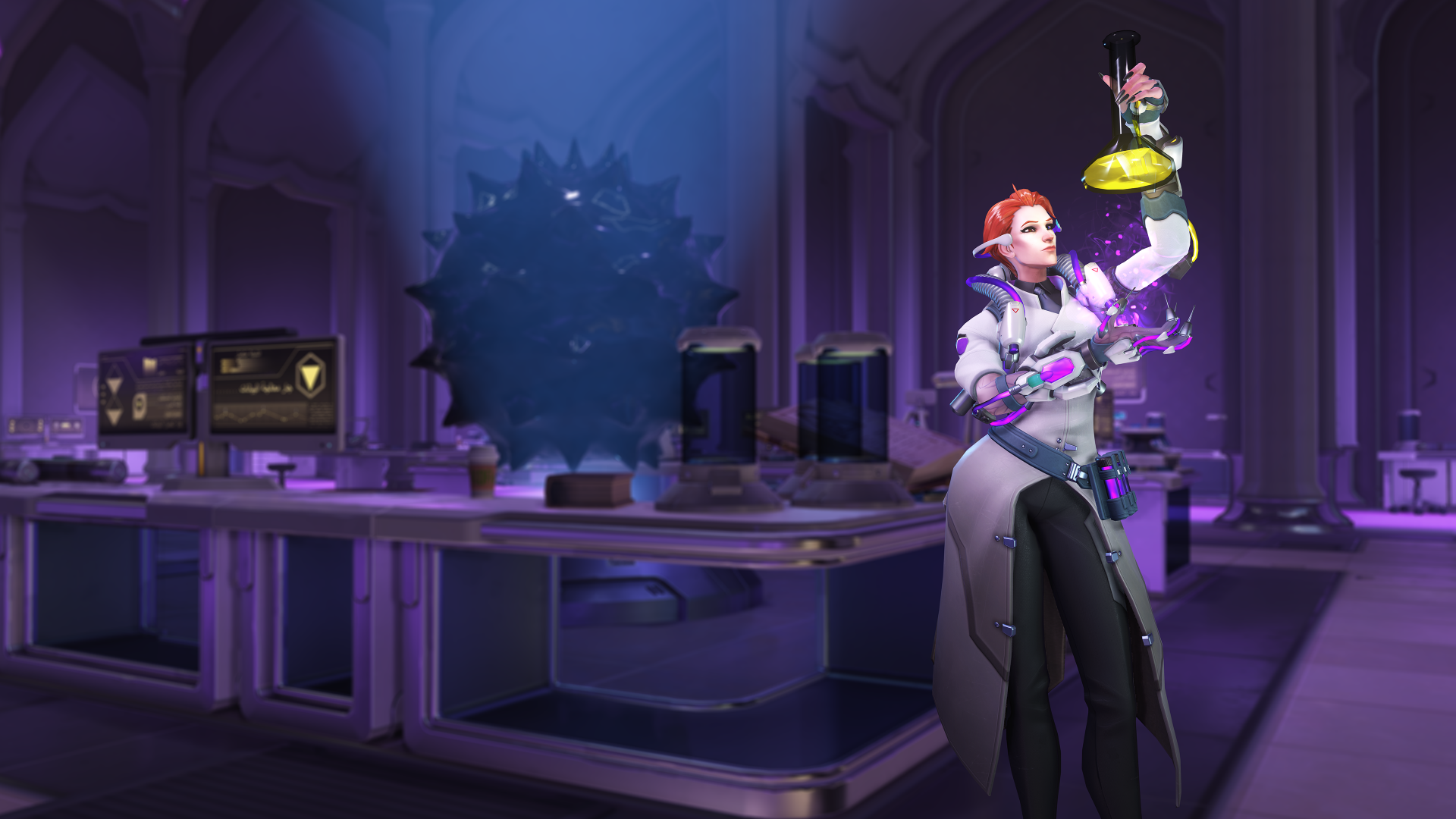 Download Moira (Overwatch) Video Game Overwatch 4k Ultra HD Wallpaper