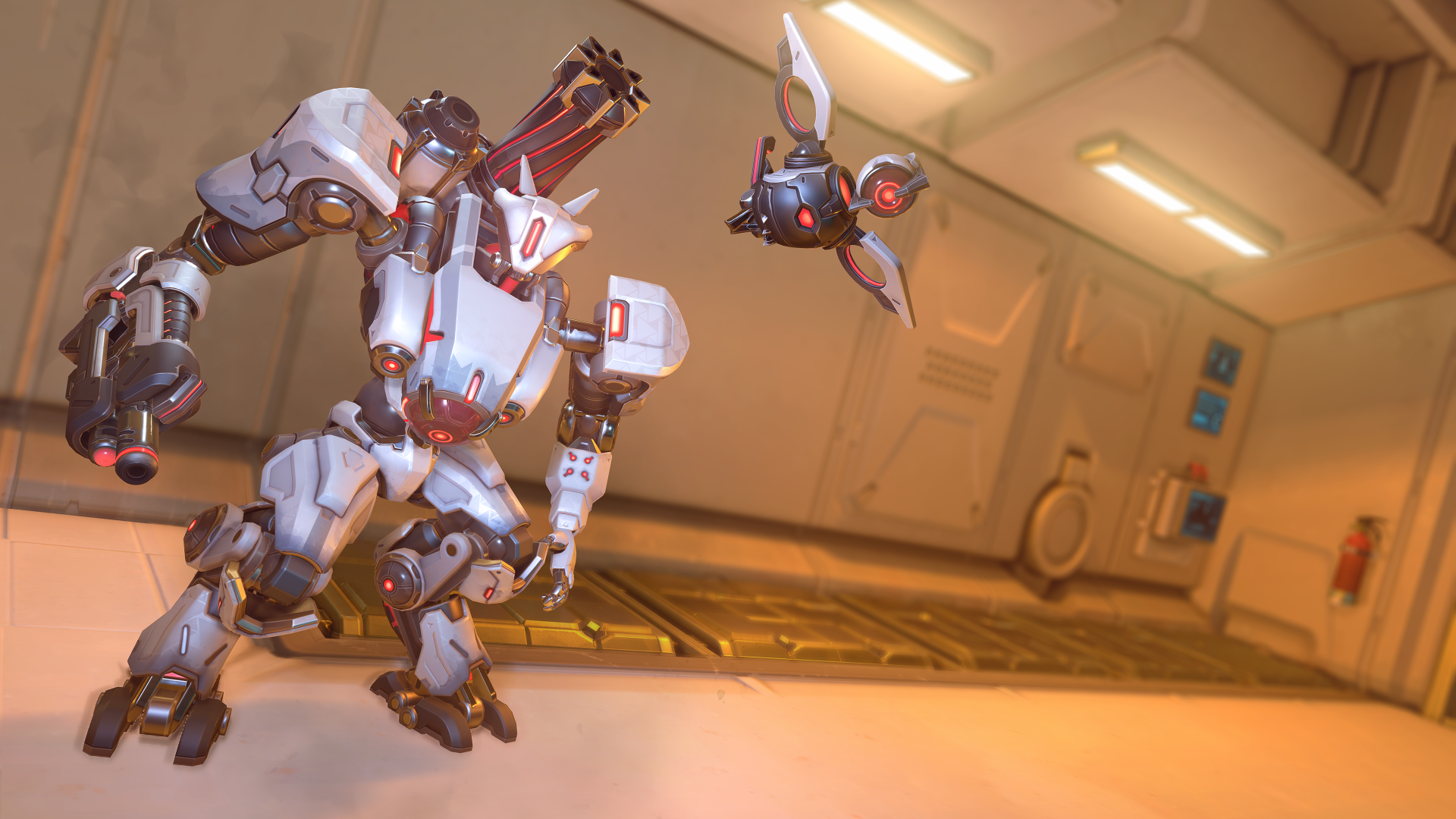 Download Bastion (Overwatch) Video Game Overwatch 4k Ultra HD Wallpaper