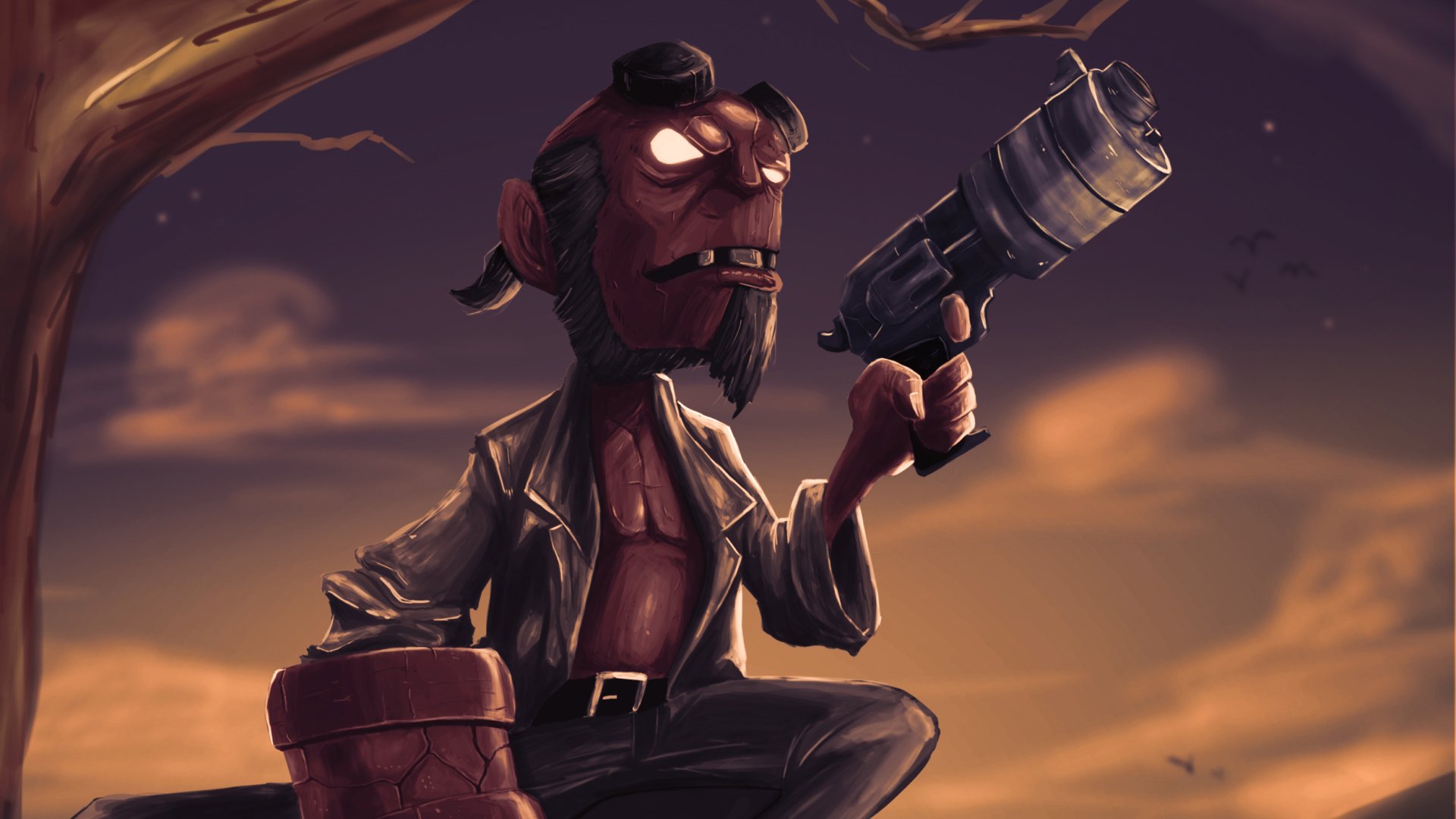 Download Dark Horse Comics Comic Hellboy HD Wallpaper by Terence Balderama