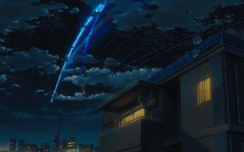 Kimi no Na wa  Kimi no na wa, Anime houses, Scenery background