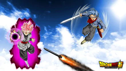  Black vs Trunks by skills2800