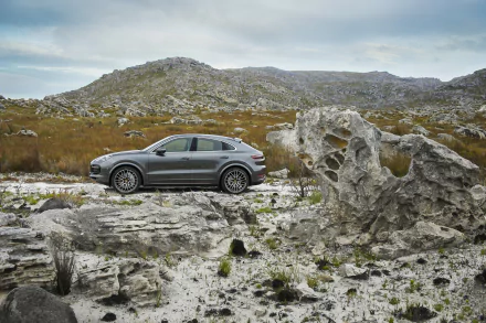 SUV silver car car Porsche Porsche Cayenne vehicle Porsche Cayenne Turbo HD Desktop Wallpaper | Background Image