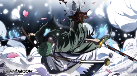 Kamazo (One Piece) Roronoa Zoro Anime One Piece HD Desktop Wallpaper | Background Image