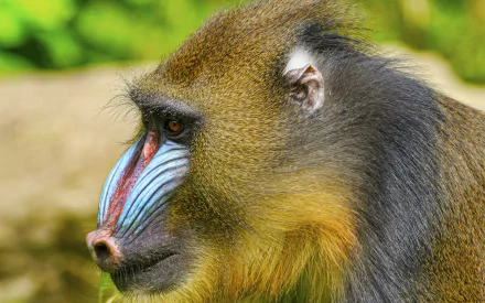 Animal mandrill HD Desktop Wallpaper | Background Image