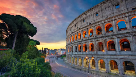 Rome man made Colosseum HD Desktop Wallpaper | Background Image