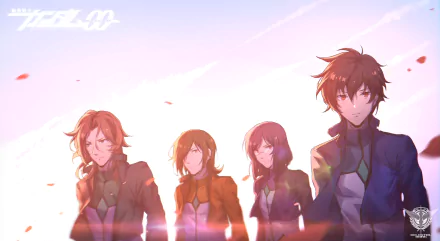 Allelujah Haptism Tieria Erde Lockon Stratos Setsuna F. Seiei Anime Mobile Suit Gundam 00 HD Desktop Wallpaper | Background Image