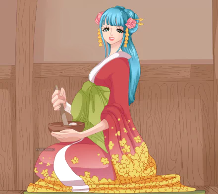 Kozuki Hiyori Anime One Piece HD Desktop Wallpaper | Background Image