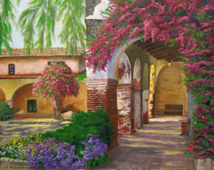  Courtyard in Spring