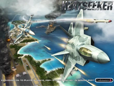 video game Heatseeker HD Desktop Wallpaper | Background Image