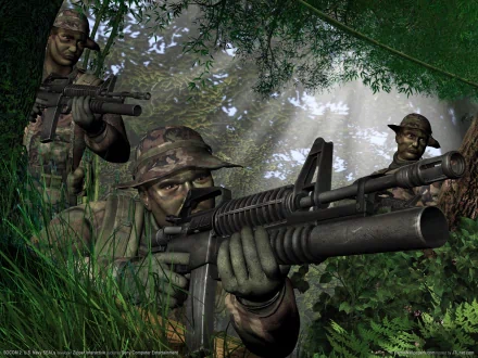 video game SOCOM II: U.S. Navy SEALS HD Desktop Wallpaper | Background Image