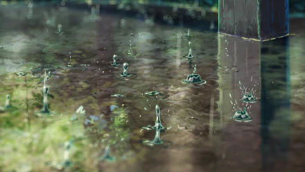 Anime The Garden Of Words HD Desktop Wallpaper | Background Image