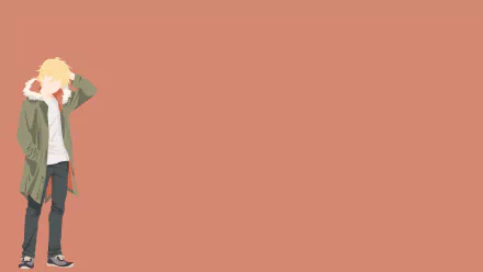 Yukine (Noragami) minimalist Anime Noragami minimalist anime HD Desktop Wallpaper | Background Image