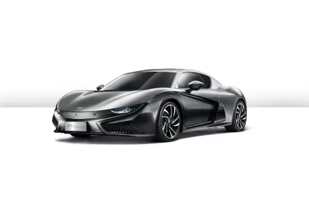 electric car silver car car Qiantu Motor vehicle Qiantu K50 HD Desktop Wallpaper | Background Image