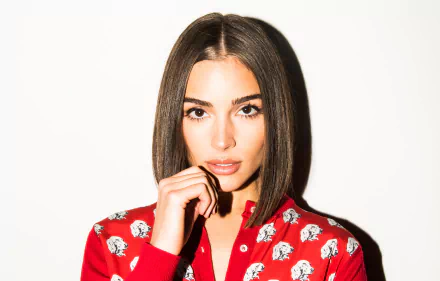 brunette brown eyes American model actress Celebrity Olivia Culpo HD Desktop Wallpaper | Background Image