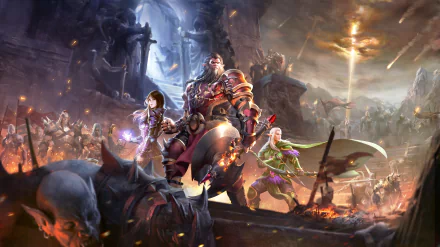 video game Crusaders Of Light HD Desktop Wallpaper | Background Image