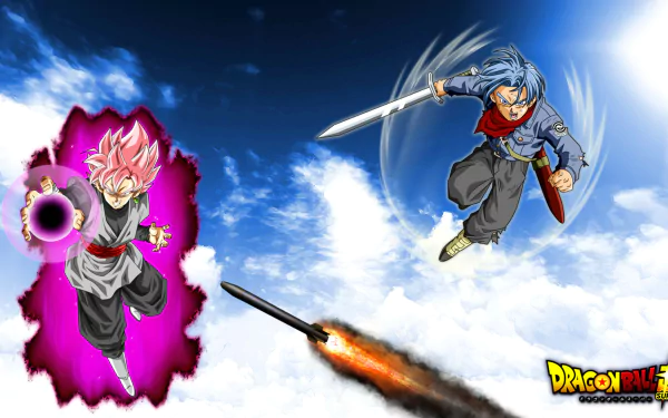  Black vs Trunks by skills2800