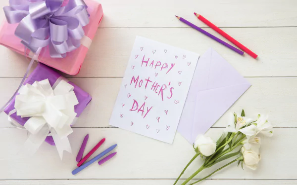 gift Happy Mother's Day holiday Mother's Day HD Desktop Wallpaper | Background Image