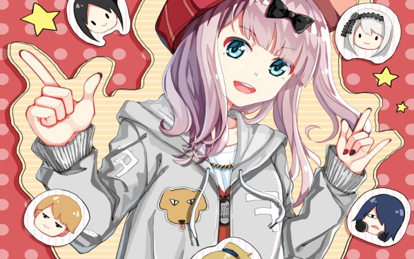 Anime Kaguya-sama: Love is War Chika Fujiwara HD Wallpaper | Background Image