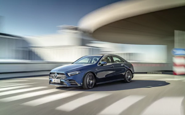 car Mercedes-Benz Mercedes-Benz AMG vehicle Mercedes-Benz AMG A35 HD Desktop Wallpaper | Background Image