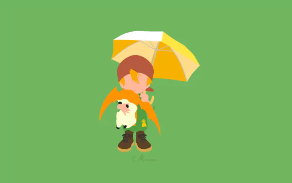  Takeru and Patamon from Digimon Adventure