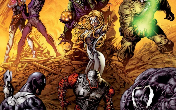 Comic Thunderbolts HD Desktop Wallpaper | Background Image