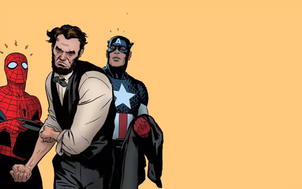 uncle sam spider man Captain America Comic Avengers HD Desktop Wallpaper | Background Image