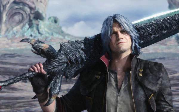 Dante (Devil May Cry) video game Devil May Cry 5 HD Desktop Wallpaper | Background Image