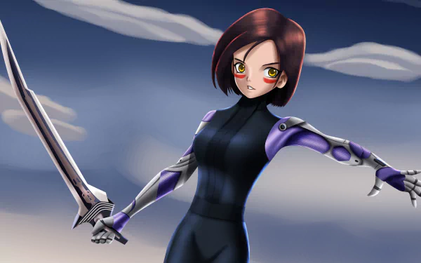 Alita (Alita: Battle Angel) movie Alita: Battle Angel HD Desktop Wallpaper | Background Image