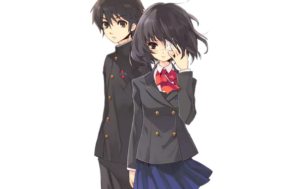 Kouichi Sakakibara Mei Misaki Anime Another HD Desktop Wallpaper | Background Image