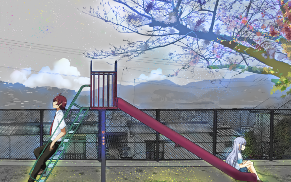 Anime Iroduku: The World in Colors Hitomi Tsukishiro Yuito Aoi HD Wallpaper | Background Image